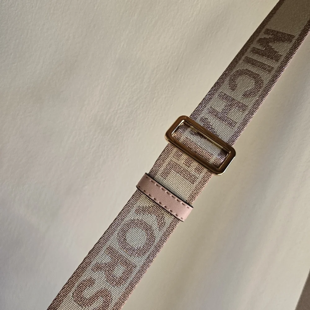 Michael Kors Manhatten Metallic Rose Gold Handbag NWT